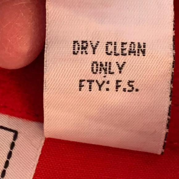 KEREN HART Heavyweight Wool Christmas Jacket Blazer Size L Sequin Embroidered - Picture 8 of 8